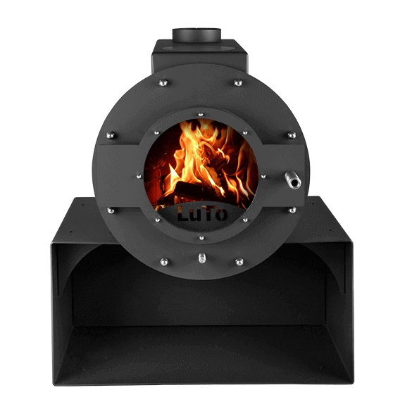 KANUK | Kaminofen Kanuk® - LUTO XV | schwarz | 15 kW – Ansicht 3