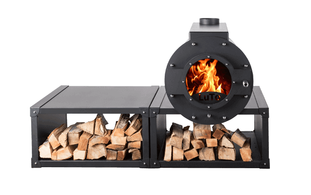 KANUK | Kaminofen Kanuk® - LUTO XV | schwarz | 15 kW – Ansicht 6