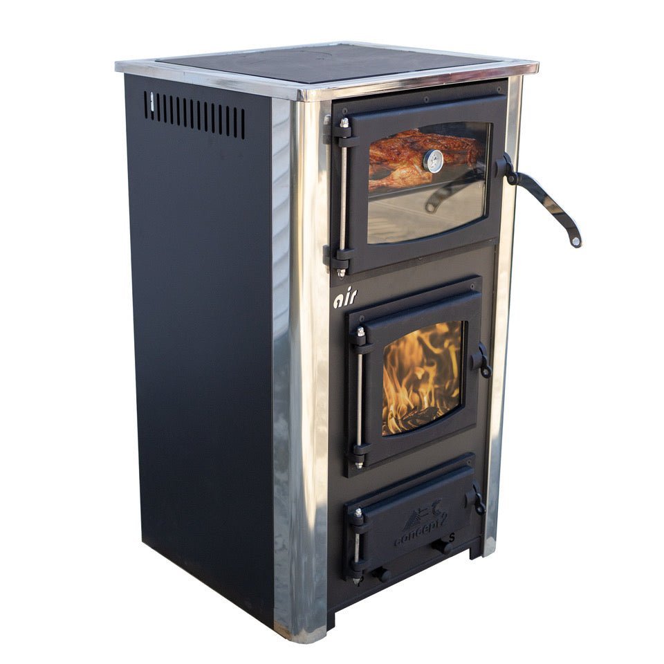 Kaminofen Küchenofen Concept 2 Mini Air | mit Backfach und Herdplatte | 10 kW – Ansicht 2