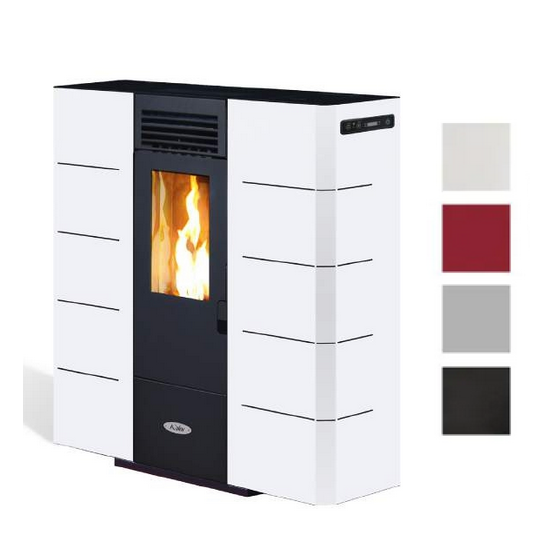 KALOR Pelletkamin | Quadra Mod 6 | 6,2 kW | Farbwahl