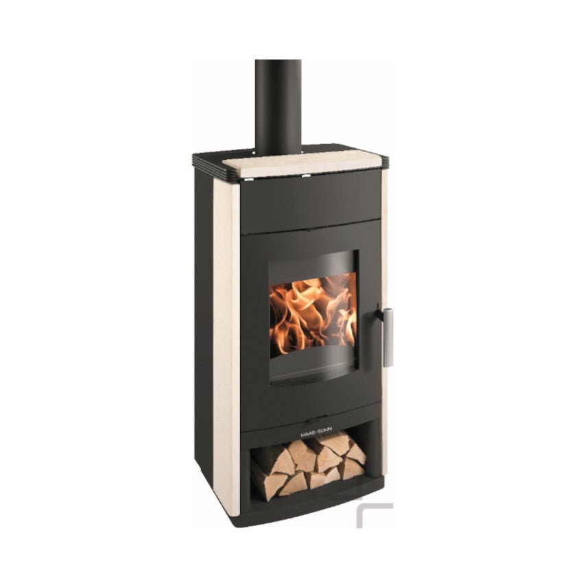 Haas+Sohn Kaminofen Montegrotto-II | Whiterock | 7 kW