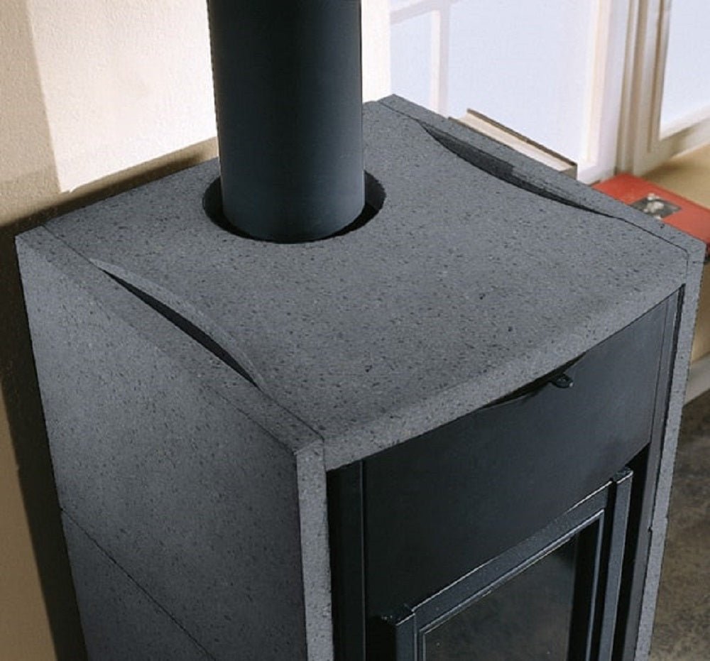 La Nordica Holzofen Kaminofen | Asia BII Vulkanstein | 6 kW – Ansicht 2