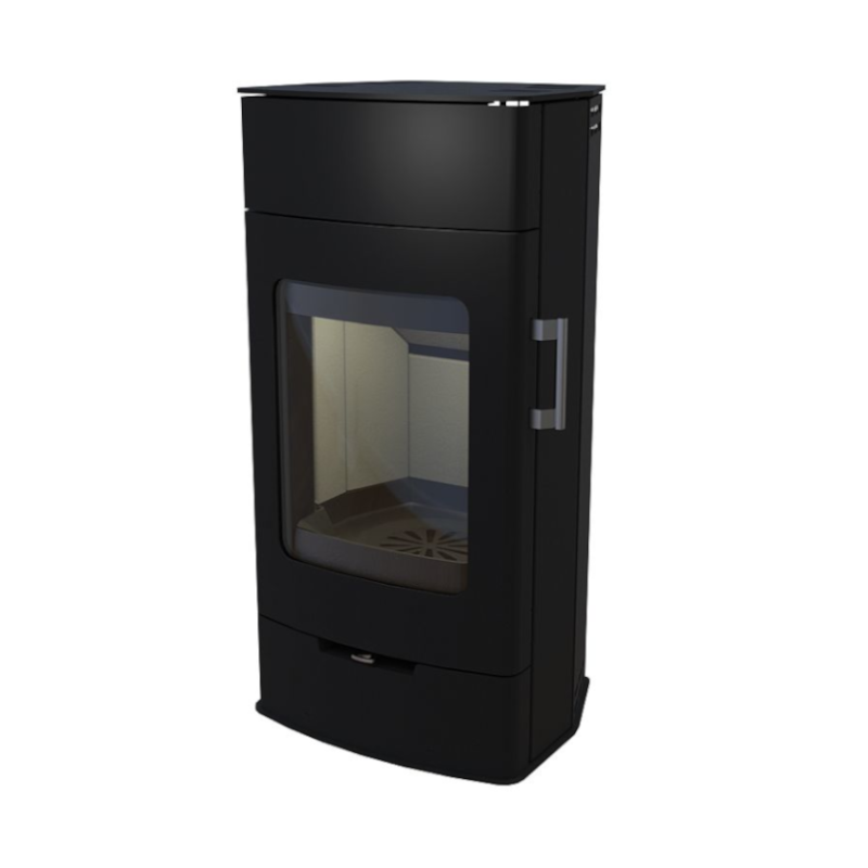 KRETZ | Kaminofen ECHEDO 1 | Stahl schwarz | 7 kW