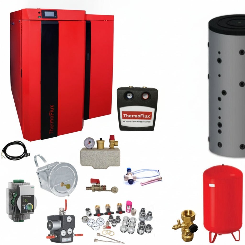 ThermoFlux Kombikessel | Pid Logic Kombi 45 | 45 kW | Komplettset 3