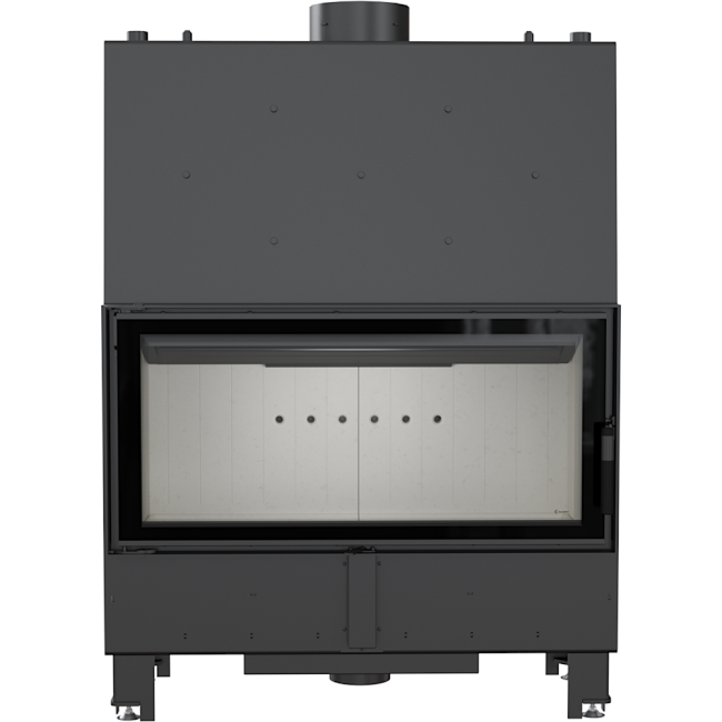 Kratki wassergeführter Kamineinsatz Lucy PW 20 | Hygieneset | 20 kW – Ansicht 15