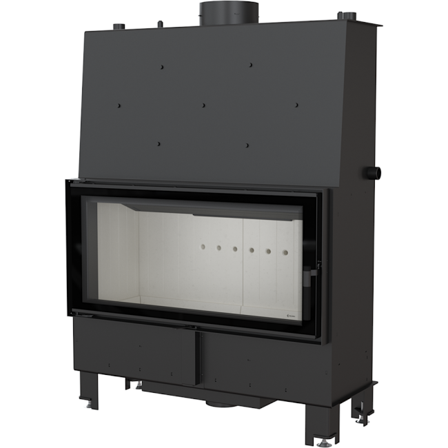 Kratki wassergeführter Kamineinsatz Lucy PW 20 | Hygieneset | 20 kW – Ansicht 16