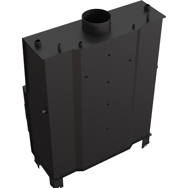 Kratki wassergeführter Kamineinsatz Lucy PW 20 | Hygieneset | 20 kW – Ansicht 17