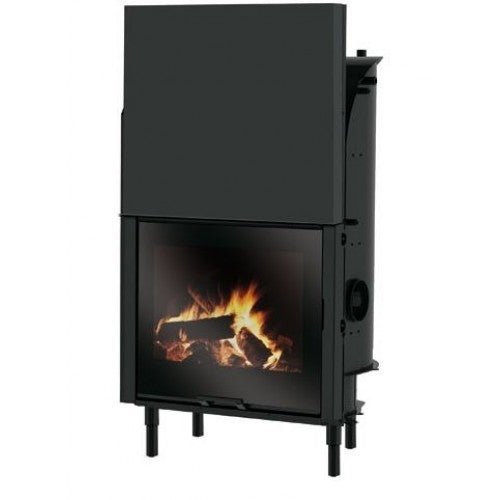 Kamineinsatz H2 Oceano 28 mit 27,8 kW Edilkamin Set Komplettset 2 – Ansicht 2