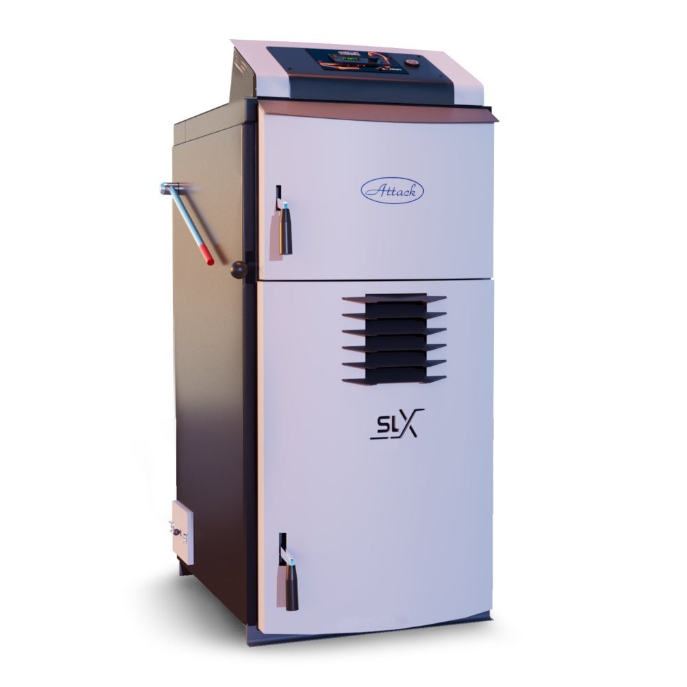 Attack Holzvergaserkessel | SLX 25 Profi |25 kW | Komplettset 1 – Ansicht 2