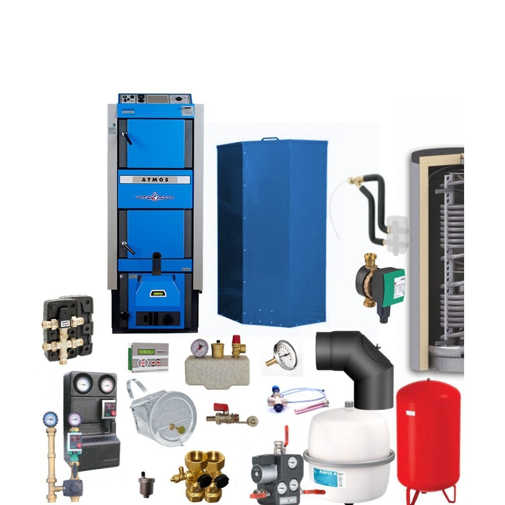 ATMOS Kombikessel | DC30GSP | 30 kW | Komplettset 5