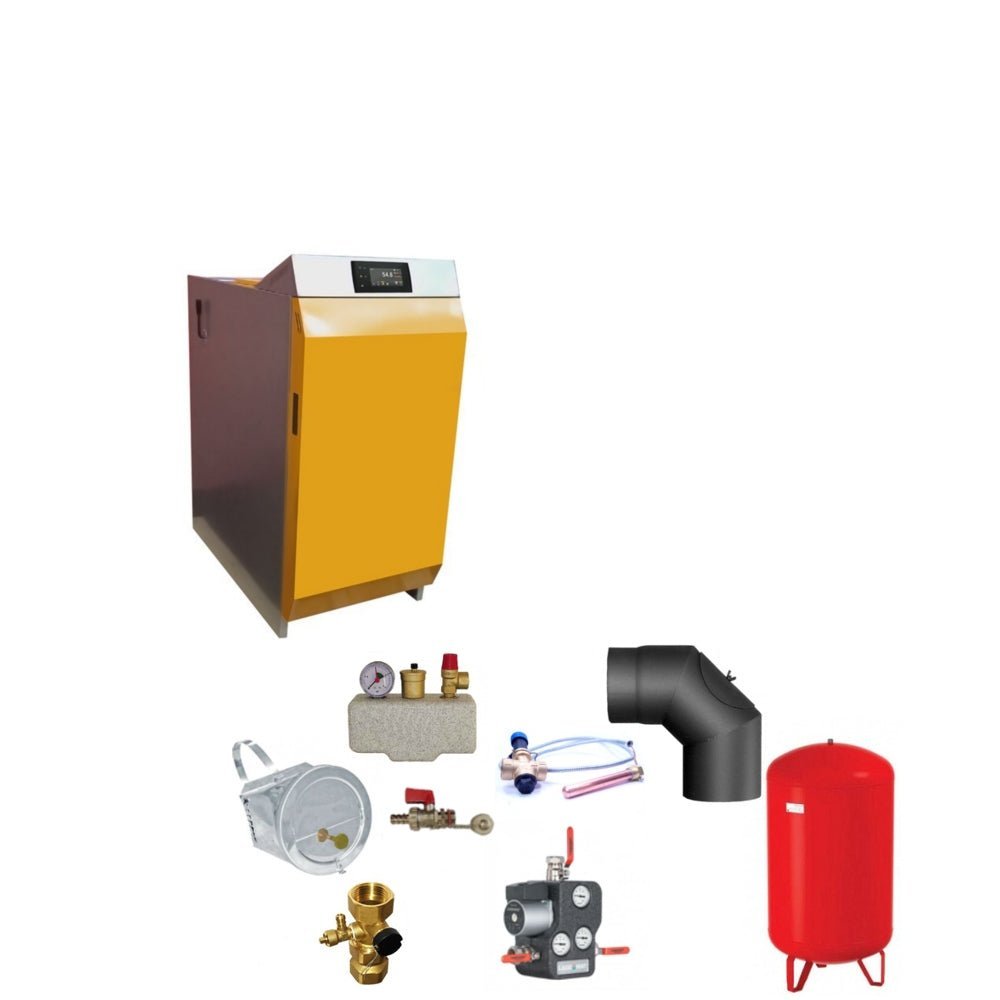 Santer Solarprofi Proburner GT Holzvergaser 20 kW | Komplettset 1 – Ansicht 2