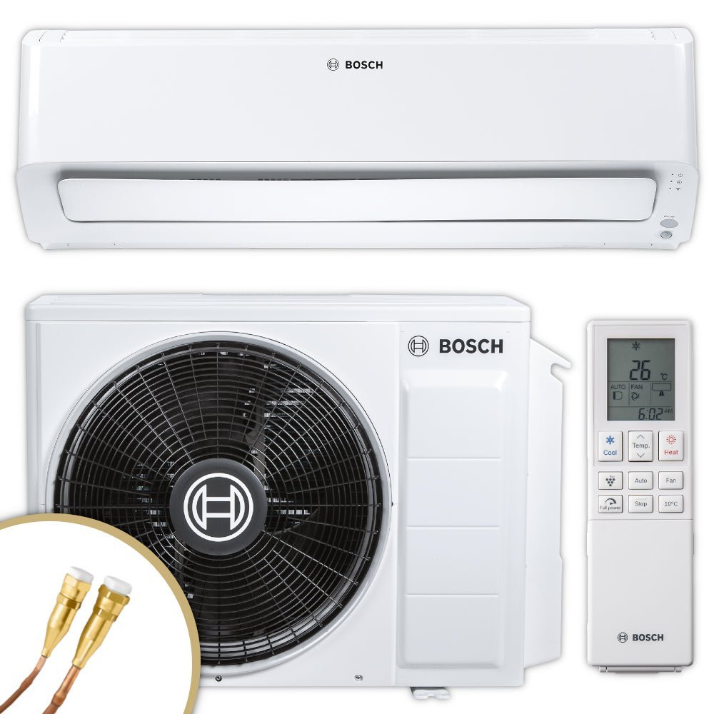 BOSCH Split Klimaanlage | CLC8001i 35 E | 3,5 kW | weiß | Quick-Connect