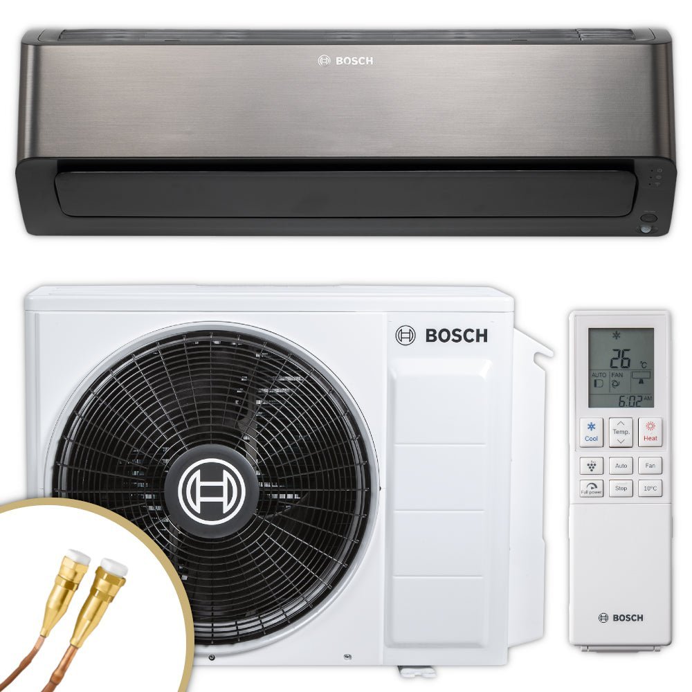 BOSCH Split Klimaanlage | CLC8001i 35 ET | 3,5 kW | anthrazit | Quick-Connect