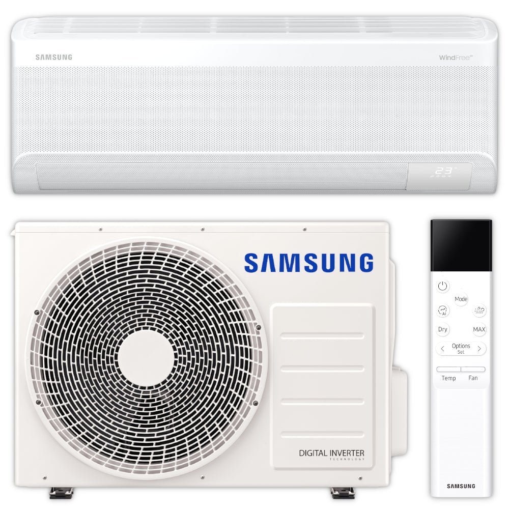 Samsung Split Klimaanlage Komplett-Set | WindFree Avant | 6,5 kW | Weiß