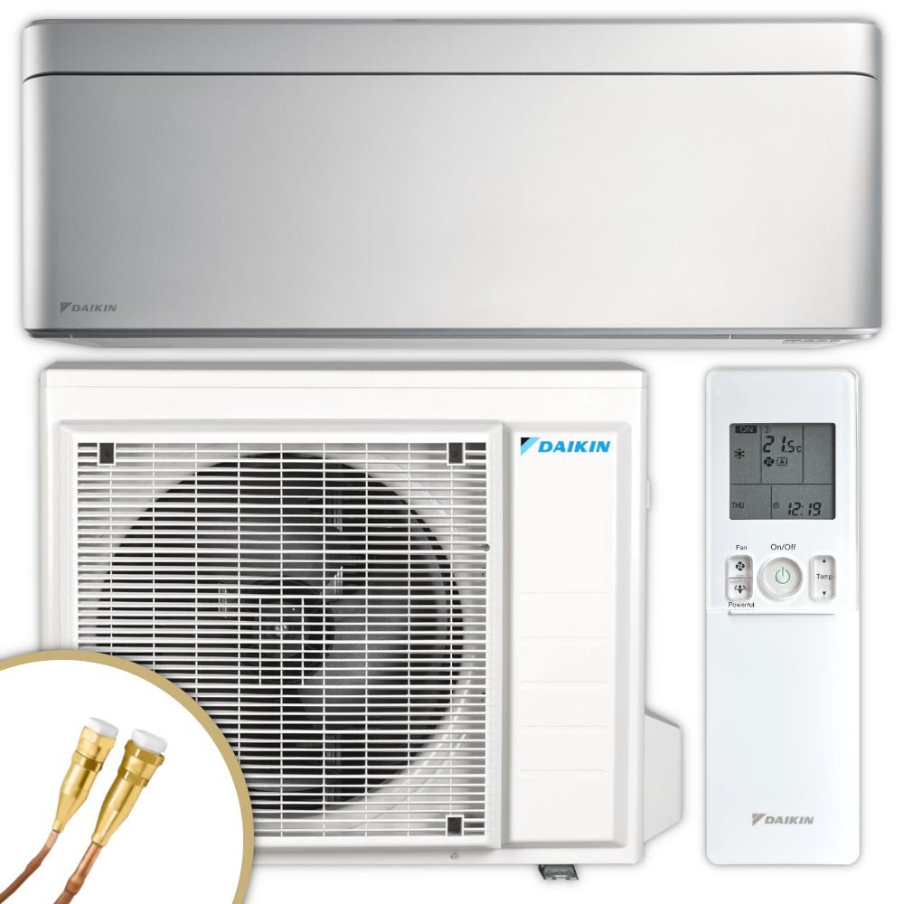 DAIKIN Split Klimaanlage | Stylish C-Serie | silber | 4,2 kW Quick Connect