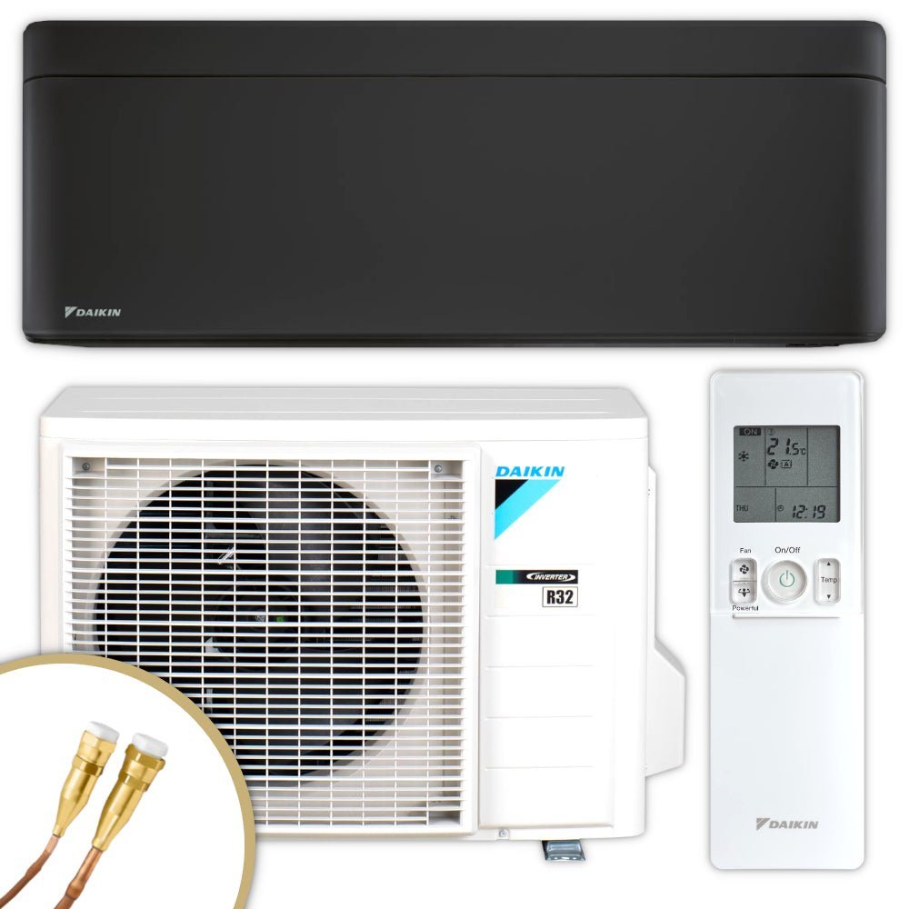 DAIKIN Split Klimaanlage | Stylish C-Serie | schwarz | 2,5 kW Quick Connect