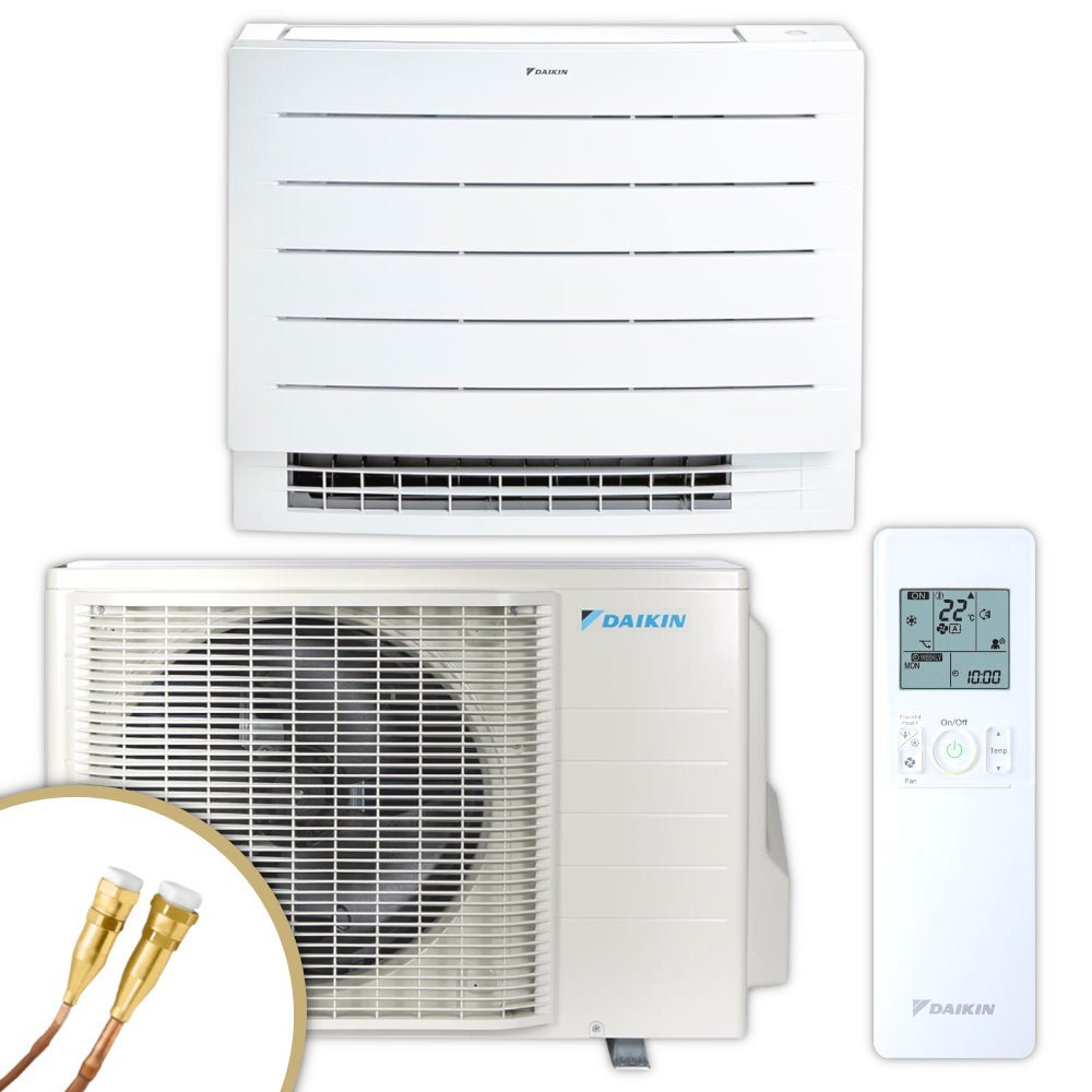 DAIKIN Split Klimaanlage Set Truhe | Perfera | FVXM50A9+RXM50A | 5,0 kW Quick-Connect
