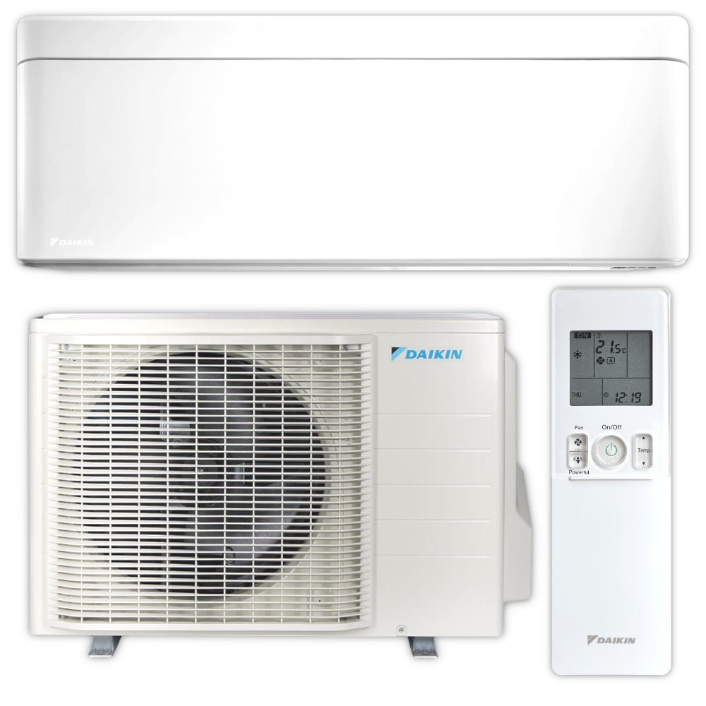 DAIKIN Split Klimaanlage Komplett-Set | Nepura Stylish | Weiß | 3,0 kW