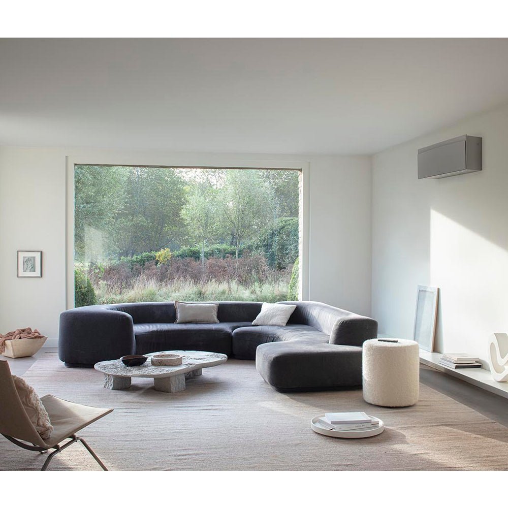 DAIKIN Split Klimaanlage Set | Emura 3 | FTXJ35A+RXJ35A | Silber | 3,4 kW – Ansicht 10