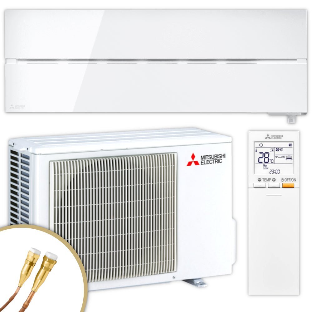 Mitsubishi Split Klimaanlage Set | MUZ/MSZ-LN25VG2W | 2,5 kW | Quick-Connect