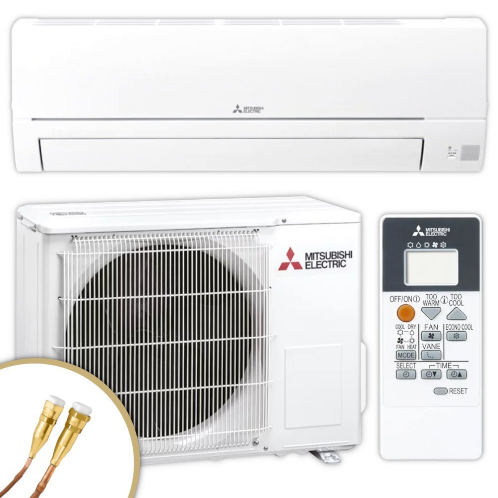 Mitsubishi Split Klimaanlage Set | MUZ/MSZ-HR35VF | 3,4 kW | Quick-Connect