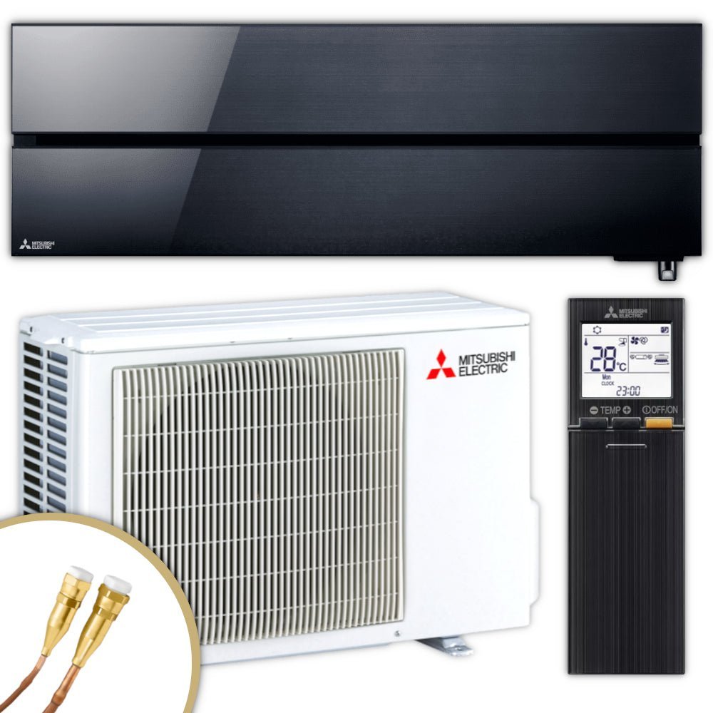 Mitsubishi Split Klimaanlage Set | MUZ/MSZ-LN35VG2B | 3,5 kW | Quick-Connect