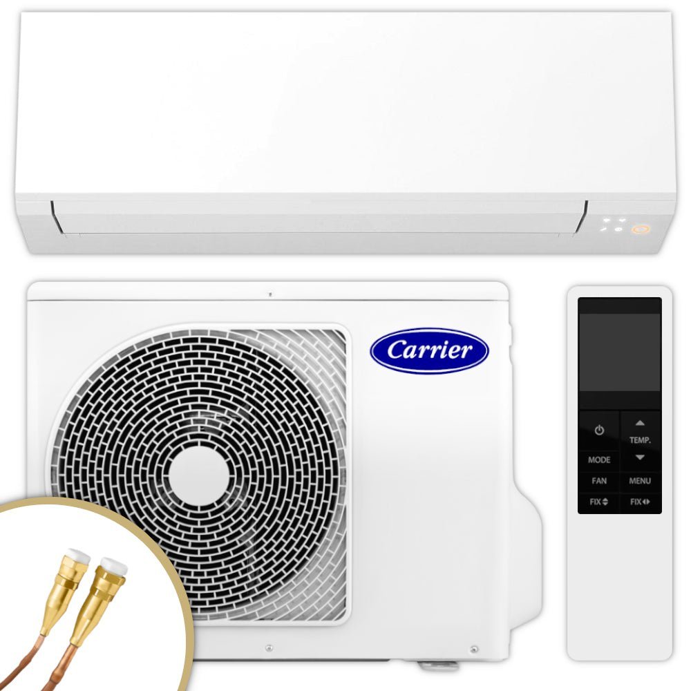 Carrier Split Klimaanlage | High Line | 2,0 kW | Mattweiß | Quick Connect