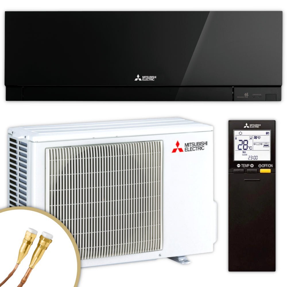 Mistubishi Split Klimaanlage Set | MUZ/MSZ-EF42VGKB | 4,2 kW | Quick-Connect