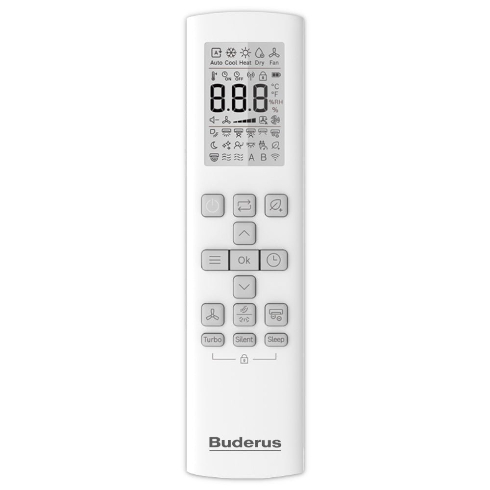 Buderus Split Klimaanlage Komplett-Set | Logacool AC186i.3 | Weiß | 2,6 kW – Ansicht 3