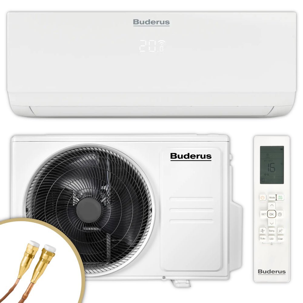 Buderus Split Klimaanlage | Logacool AC166i.3-3,5 W | 3,5 kW Quick-Connect
