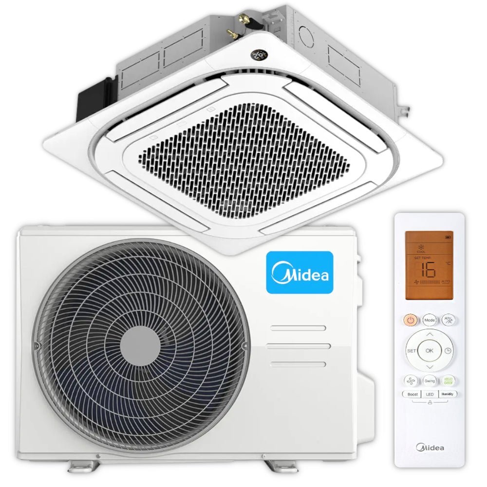 MIDEA Split Klimaanlage Decken-Set | MCA4U-18HRFNX | 5,2 kW